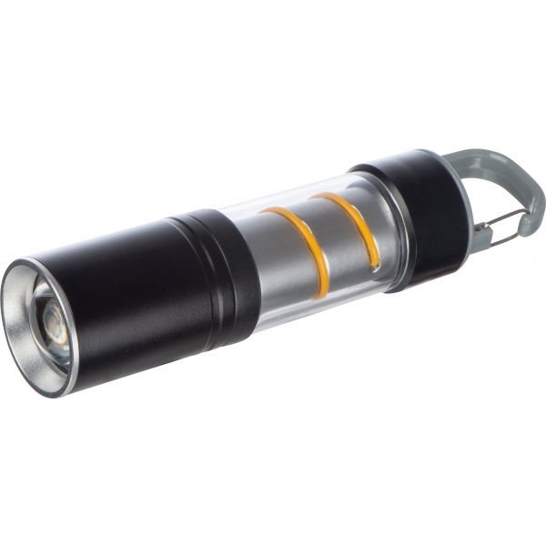 Logo trade promotional giveaway photo of: Rechargeable flashlight Tulsa